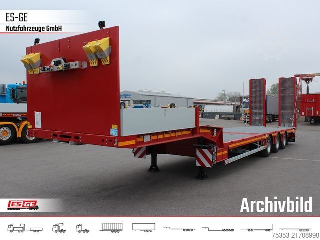 Tieflader-Sattelauflieger FAYMONVILLE Multimax Plus Satteltieflader Hebebett