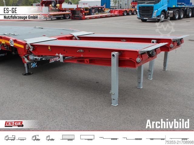 Tieflader-Sattelauflieger FAYMONVILLE Multimax Plus Satteltieflader Hebebett