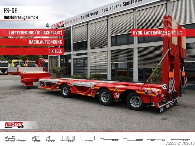 Tieflader-Sattelauflieger FAYMONVILLE Multimax Satteltieflader (1+2) - nachlaufgelenkt