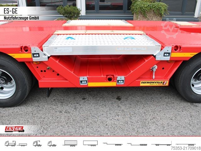 Tieflader-Sattelauflieger FAYMONVILLE Multimax Satteltieflader (1+2) - nachlaufgelenkt