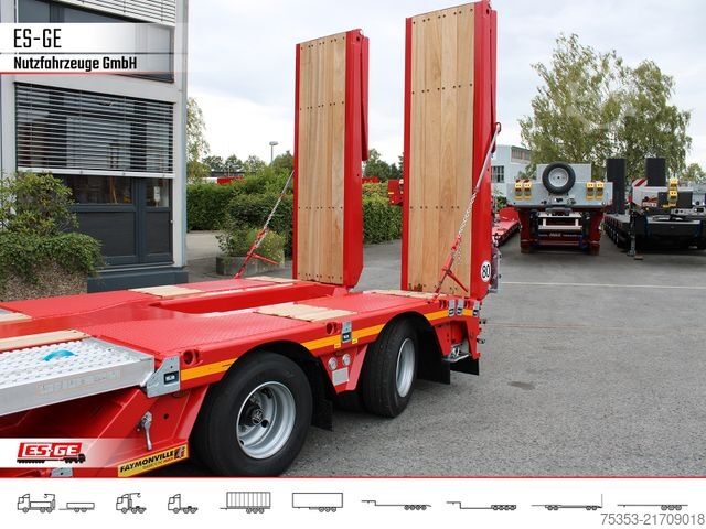 Tieflader-Sattelauflieger FAYMONVILLE Multimax Satteltieflader (1+2) - nachlaufgelenkt