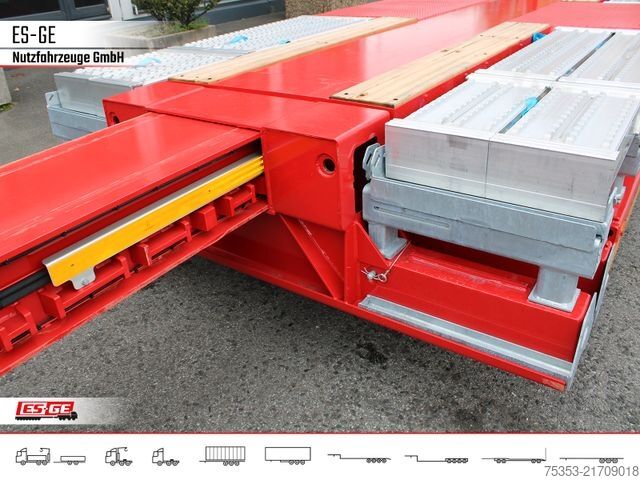 Tieflader-Sattelauflieger FAYMONVILLE Multimax Satteltieflader (1+2) - nachlaufgelenkt