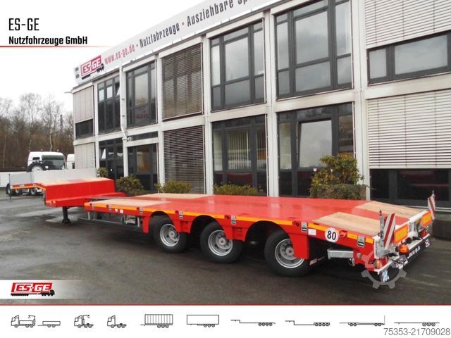 Tieflader-Sattelauflieger FAYMONVILLE MAX110 Semi-Tieflader