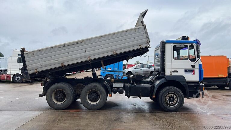 3-way tipper MAN 33.463 (STEEL SUSP. / CLEAN TRUCK / GOOD TYRES ...