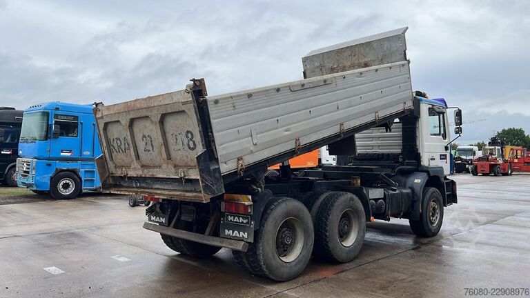 3-way tipper MAN 33.463 (STEEL SUSP. / CLEAN TRUCK / GOOD TYRES ...