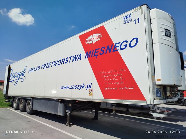 Schmitz SKO 24 refrigerated semi-trailer from 2012.  