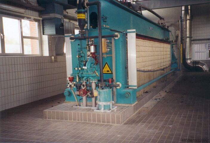 Chamber filter press Kammerfilterpresse Passavant 1500/160