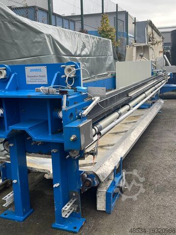 Kammerfilterpresse Andritz Membranfilterpresse 800