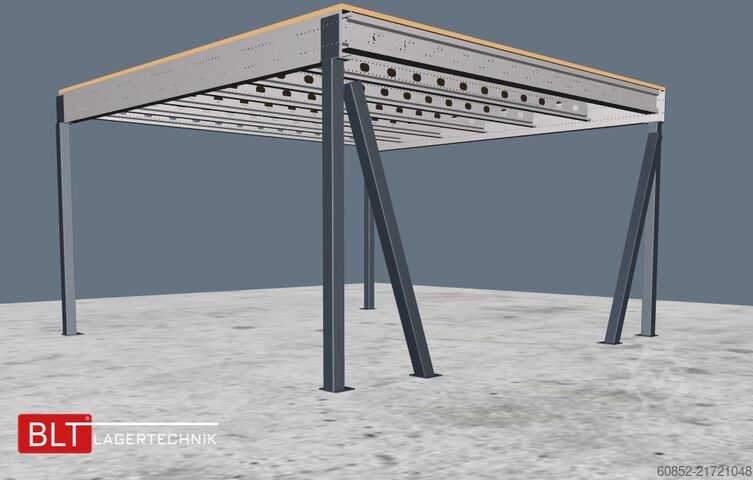Storage platform 5x5m Lagerbühne , Belastung : 500kg/qm Unterkante: 2,5m , ca. 25qm Systembühne