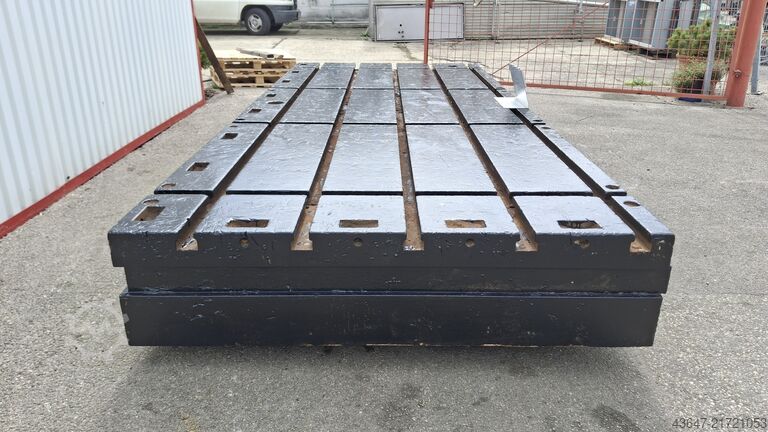 Mounting Table, T grooved worktable  