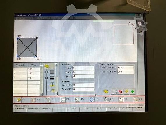 Machining center Weeke Optimat BHC 750 Swiss Profiline