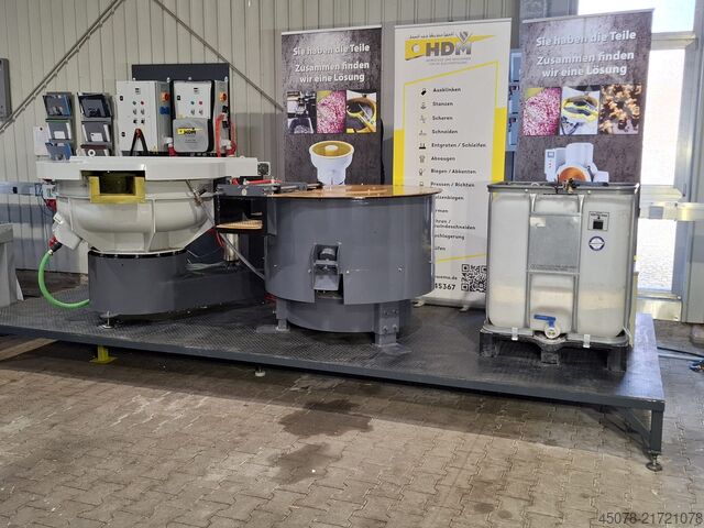 Vibratory finishing machine PERS Vibra-Line B 150l/Vibra-Dry A 200l Kombi