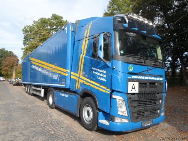 Standard tractor unit VOLVO FH 500/ Knapen Walkingfloor 93 m3