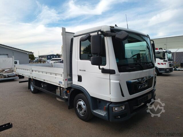 Pick-up van MAN TGL 8.190 Pritsche 6,10m, BL, 2x AHK,