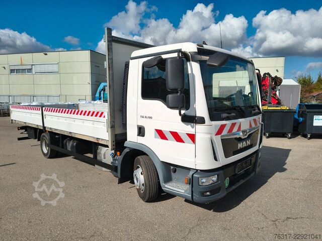 Pick-up van MAN TGL 8.190 Pritsche 6,10m, BL, AHK,
