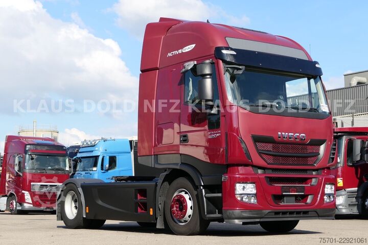 Standard tractor unit IVECO Stralis 420 Hi-Way XL-Tank Kühlbox  Euro 6