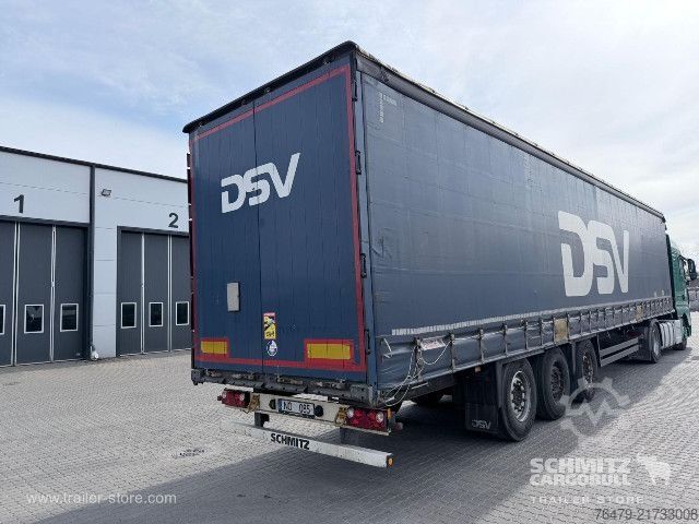 Open semitrailer with tarp Schmitz Cargobull Curtainsider Standard