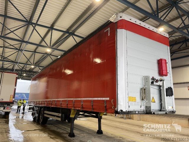 Open semitrailer with tarp Schmitz Cargobull Semiremolque Lona Standard