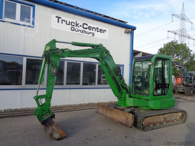 Mini excavator TAKEUCHI TB153FR 3xLöffel Helac Powertilt