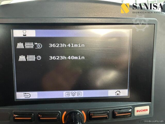 Kehrmaschine LKW Mercedes-Benz Atego 1318/Bucher CityFant 6000