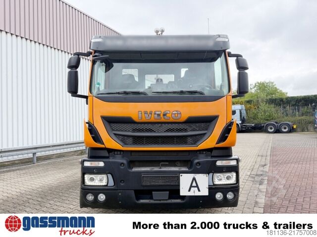 Roll-off tipper truck Iveco Stralis AD260S36Y/PS 6x2, Lenk-/Liftachse
