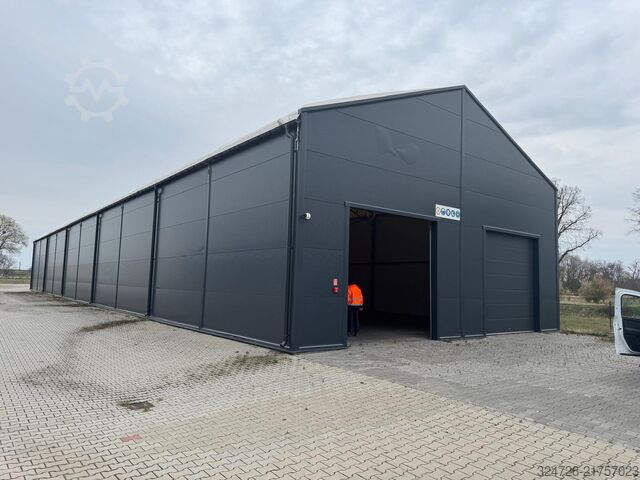 Industrielle Zelt-Halle ELMARKK 50m x 12m