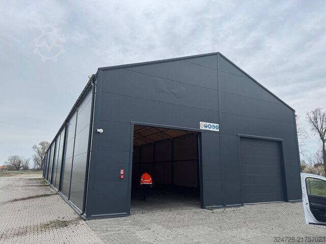 Industrielle Zelt-Halle ELMARKK 50m x 12m