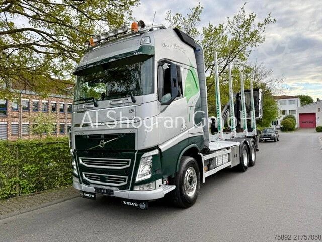 Holztransporter Volvo FH 500 6x4 / Palfinger M12L97 / Eu6