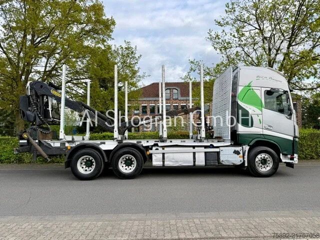 Timber transporter Volvo FH 500 6x4 / Palfinger M12L97 / Eu6