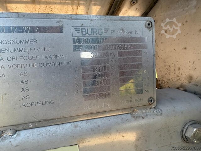 Tank Burg BPO 12 27 Z 27.000 LTR (1 Kammer)  / APK-TuV: 5-27