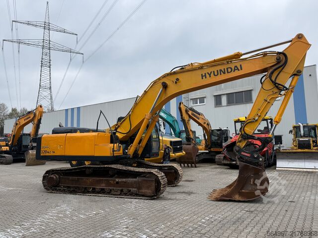 Chain excavator Hyundai R320 NLC-7A Kettenbagger OQ80