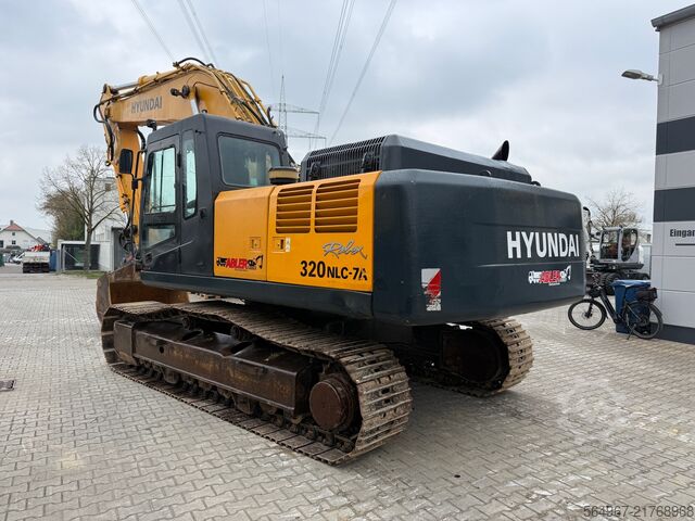 Chain excavator Hyundai R320 NLC-7A Kettenbagger OQ80
