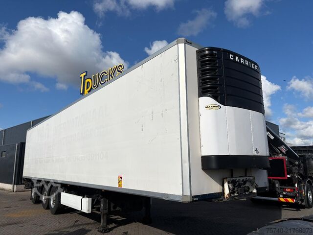 Refrigerated/freezer transport Krone SDR27 + CARRIER MAXIMA 1300 + STUURAS