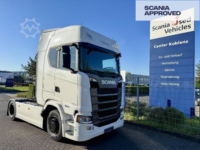 Standard tractor unit Scania S 500 - SUPER - HIGHLINE - 2x TANKs - NEW TIRES