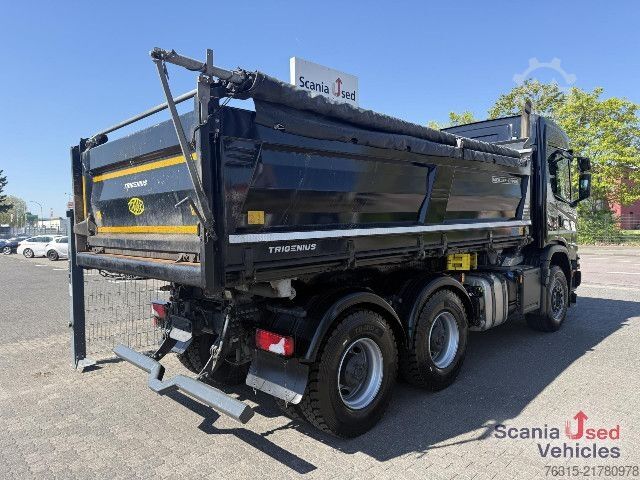 Three-sided tipper truck Scania G 560 - 6x4 - MEILLER DSK BORDMATIK - NEW TIRES