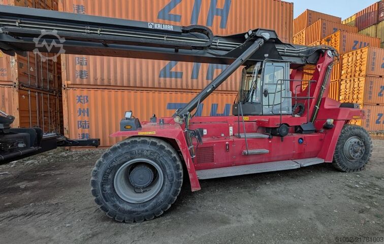 Leercontainer Reachstacker Kalmar DRG100-54S6