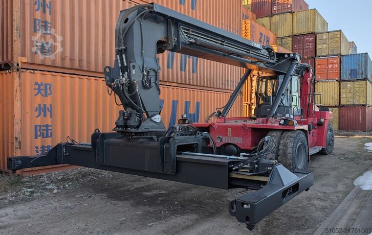 Leercontainer Reachstacker Kalmar DRG100-54S6