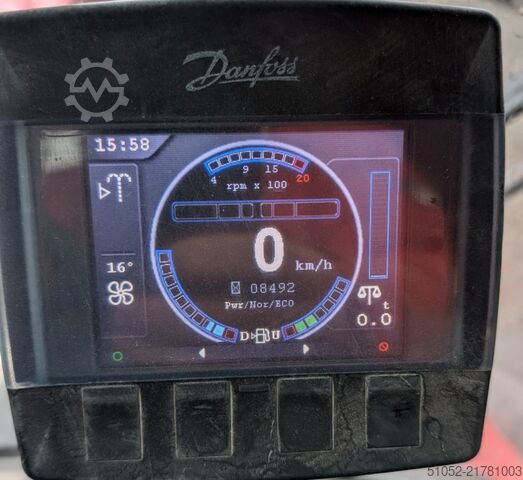 Leercontainer Reachstacker Kalmar DRG100-54S6