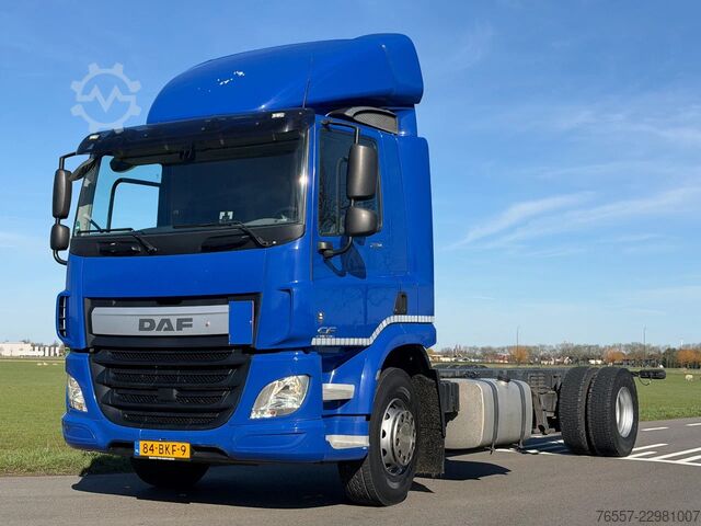 Chassis with cab DAF CF 250 CF250.19 EURO6. Chassic cabine