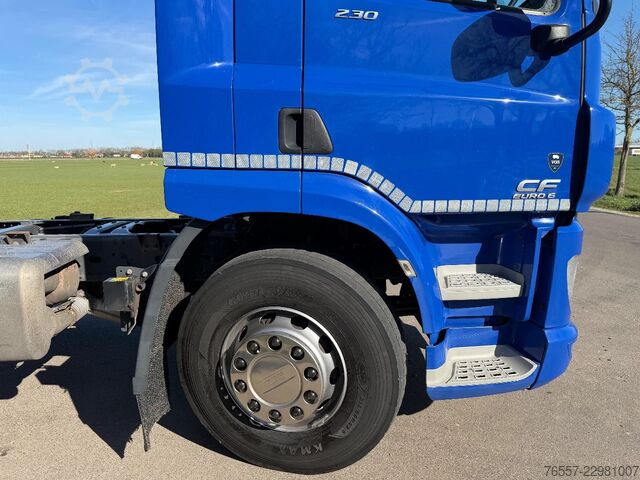 Chassis with cab DAF CF 250 CF250.19 EURO6. Chassic cabine
