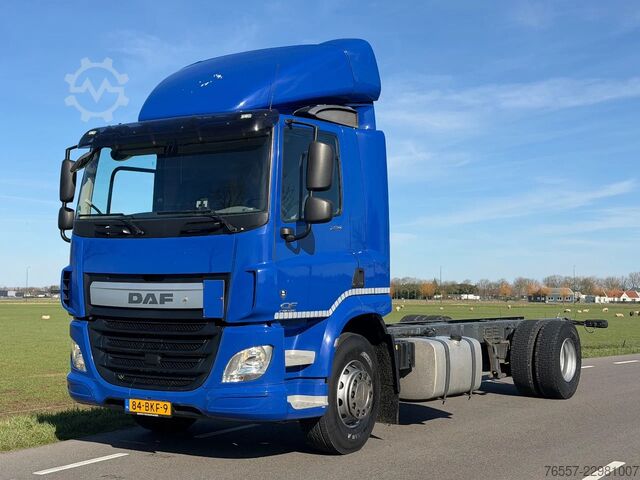 Chassis with cab DAF CF 250 CF250.19 EURO6. Chassic cabine