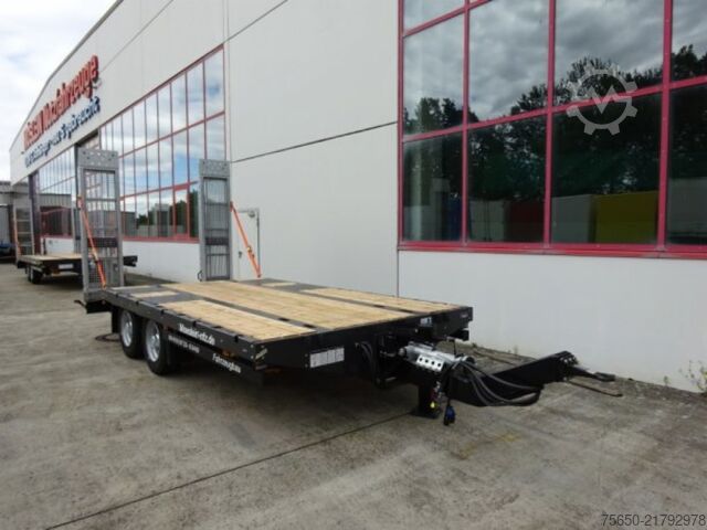 Low loader trailer Möslein TTT 11-5,2P  Neuer Tandemtieflader
