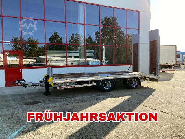 Low loader trailer Möslein TT21- 7,2  21 t Tandemtieflader, Luftgefedert, NEU