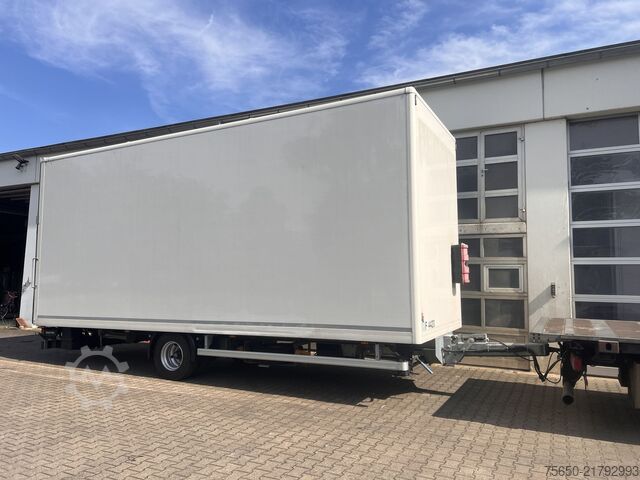 Box trailer Ackermann Z-KA-F10.5/7,5  1 Achs Kofferanhänger mit Ladebordwand 10,5 t GG