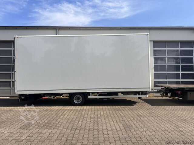 Box trailer Ackermann Z-KA-F10.5/7,5  1 Achs Kofferanhänger mit Ladebordwand 10,5 t GG