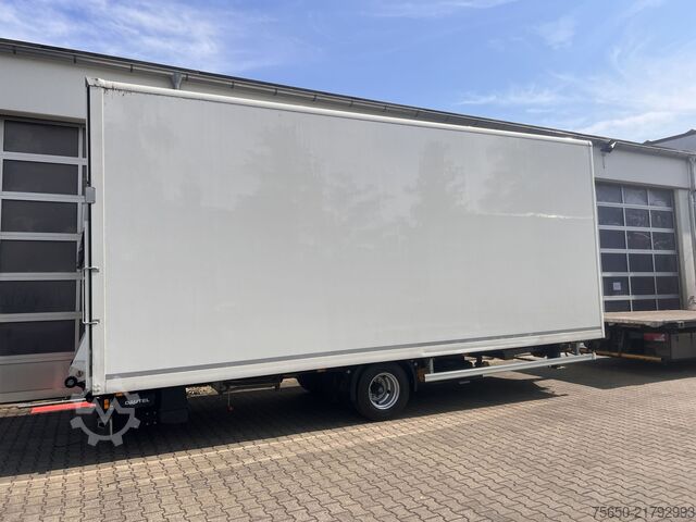 Box trailer Ackermann Z-KA-F10.5/7,5  1 Achs Kofferanhänger mit Ladebordwand 10,5 t GG
