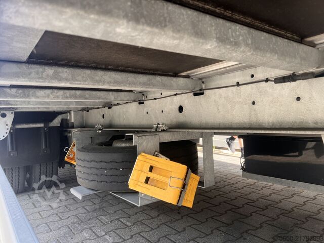 Box trailer Ackermann Z-KA-F10.5/7,5  1 Achs Kofferanhänger mit Ladebordwand 10,5 t GG
