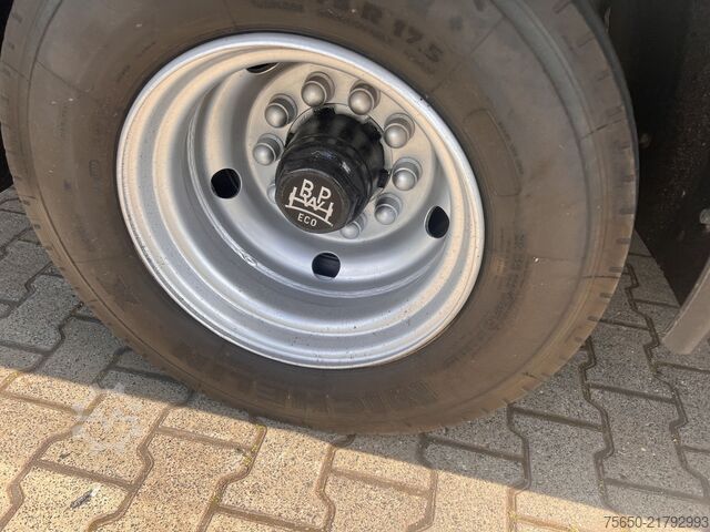 Box trailer Ackermann Z-KA-F10.5/7,5  1 Achs Kofferanhänger mit Ladebordwand 10,5 t GG