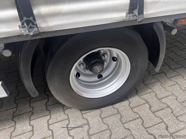 Open trailer with tarp Ackermann Z-KA-F10.5/7,5  1 Achs Planenanhänger 10,5 t GG