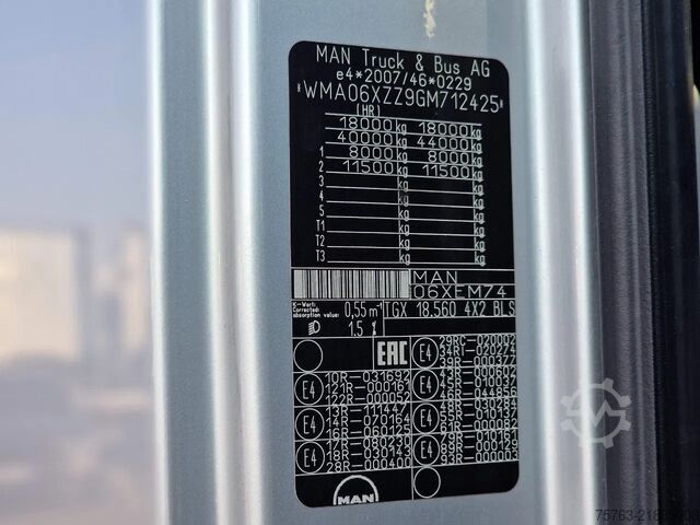 Standard-SZM MAN TGX 18.560 4x2 - Retarder - Night clima - Full ...